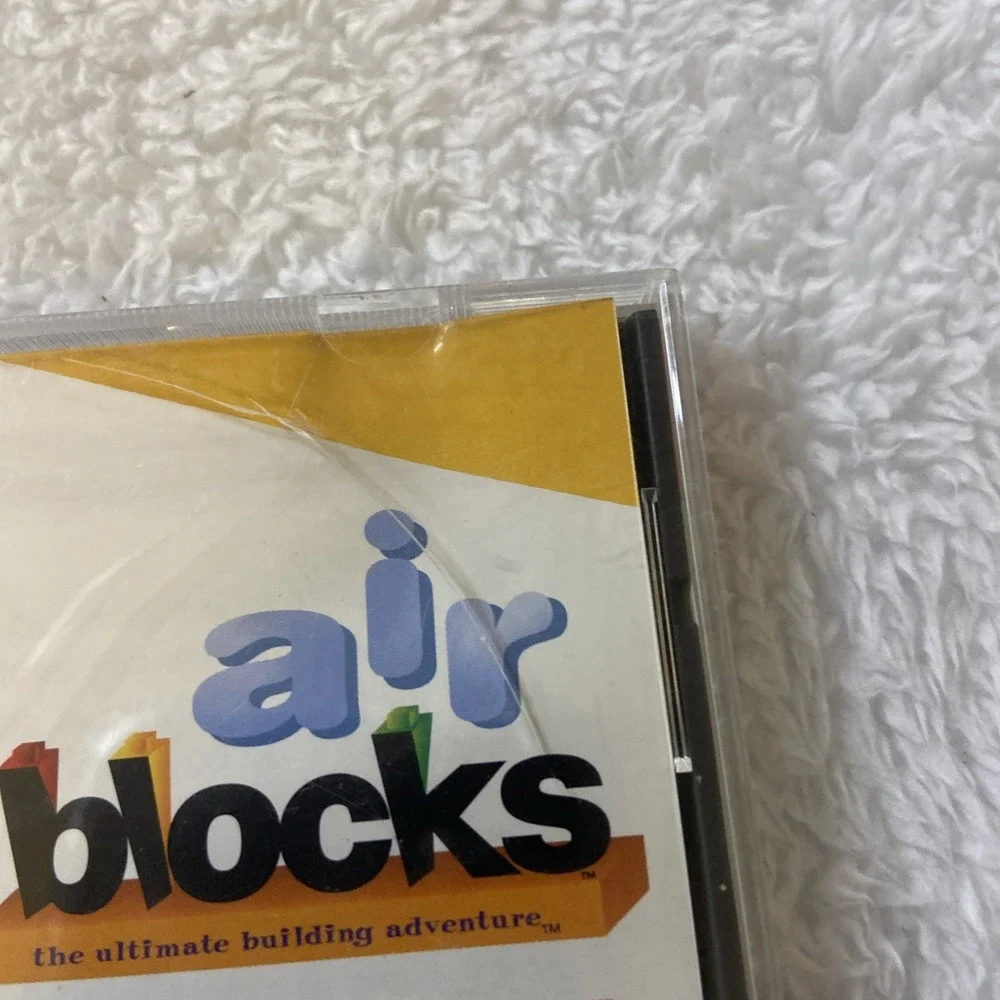 Air Blocks PC CD ROM Game The Ultimate Building Adventure‎ 1997-1997 Vtg